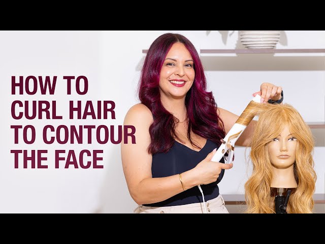 How to: Curl Hair to Contour | Hot Tool Hair Styling Tutorial | Kenra Professional