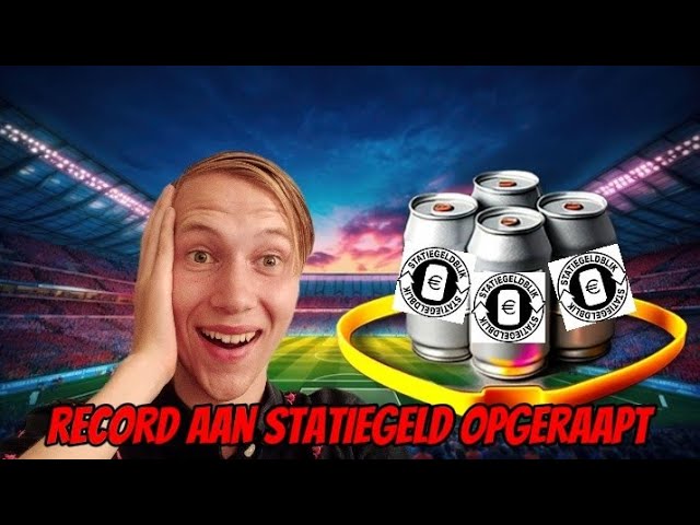 RECORD AAN STATIEGELD OPGERAAPT🤑!