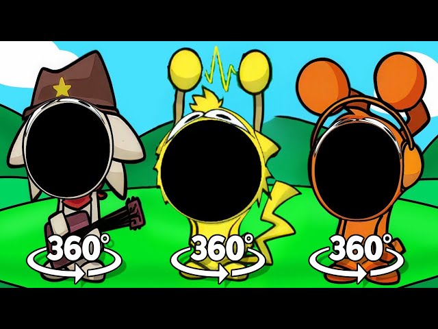 360° VR Pop Incredibox Sprunksters (sprunki)