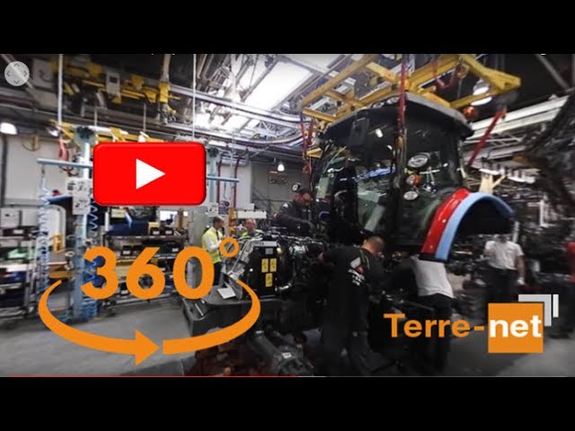 [video VR 360] Massey Ferguson factory tour in Beauvais France