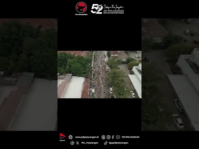 HUT ke-52 PDI Perjuangan DPD PDI Perjuangan Sulawesi Tengah Gelar Soekarno Run