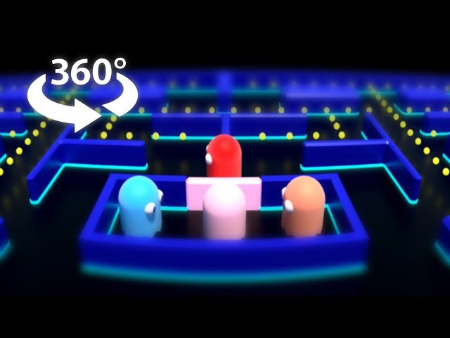 Pac Man 360 VR 4K