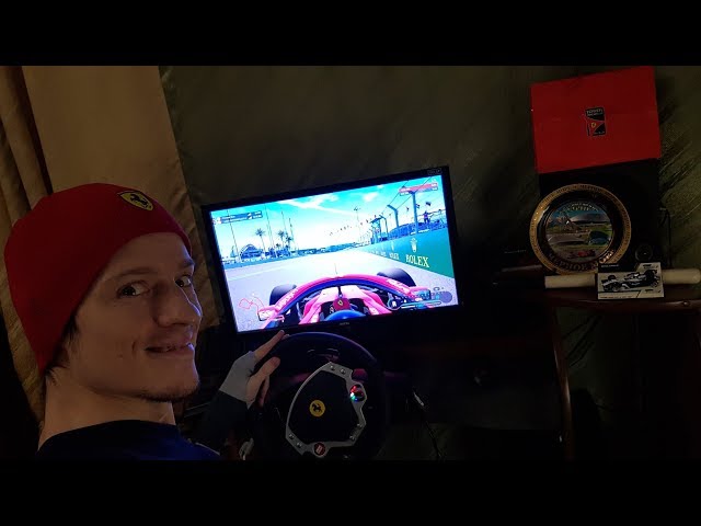 🔴F1 2018 Wheel Ferrari F430 @ Sochi Grand Prix (difficulty HARD, full assist) 1:34.778 best lap now