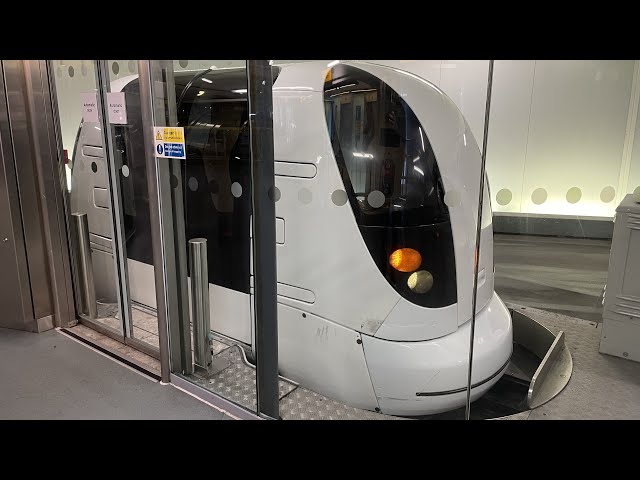 London Heathrow Driverless Pods - Ride from Parking A to Terminal 5