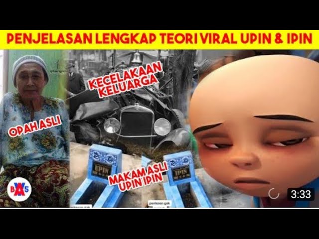 Pembahasan Lengkap, Teori Viral dan Fakta Sebenarnya.. Upin & Ipin Meninggal dunia?