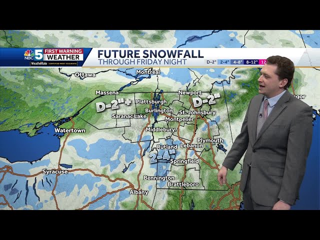 Video: Light snow arrives Friday (1-30-25)