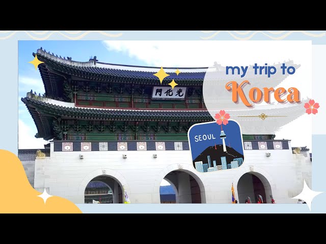 korea trip // 2022 travel video diary