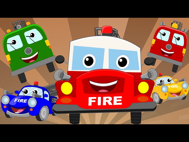 Ralph and rocky | Fire Truck Song | Fire Trucks | Vehicle Songs And Rhymes