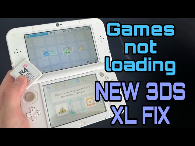 Changing game reader on a Nintendo New 3DS XL