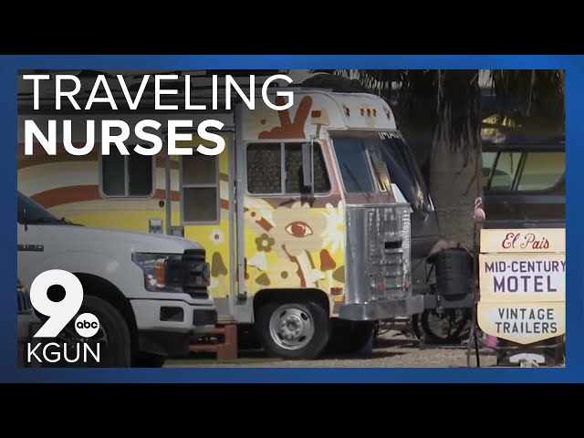 "I wouldn't change a thing" Traveling nurses head to RV and campgrounds for short term living