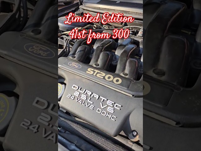 Limited Edition Cars - FORD MONDEO ST200 DURATEC 2.5 V6 Motor - Engine Sound - Car Tuning