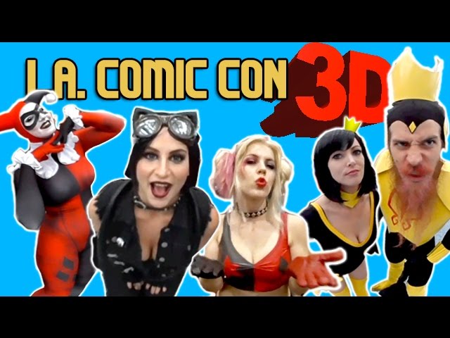 Cosplay in 3D at Stan Lee's LA Comic Con