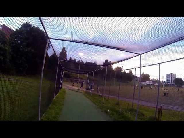 GoPro: Batting in the nets with Strømsø Cricket Club