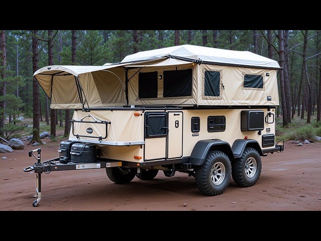 INCREDIBLE CAMPING TRAILERS THAT WILL AMAZE YOU