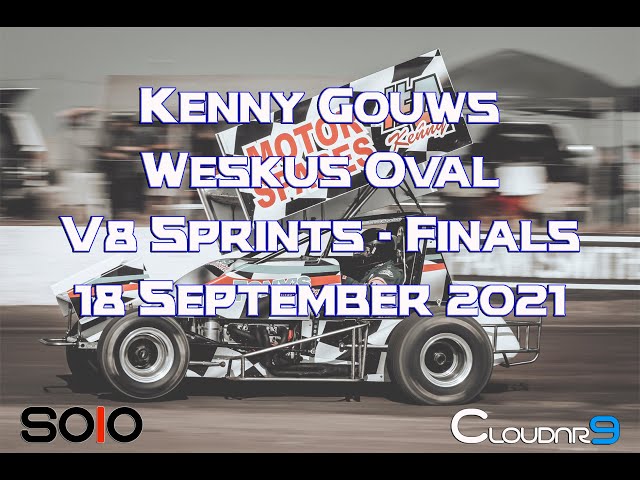 Weskus Oval: V8 Sprints Finals with Kenny Gouws: 2021/09/18