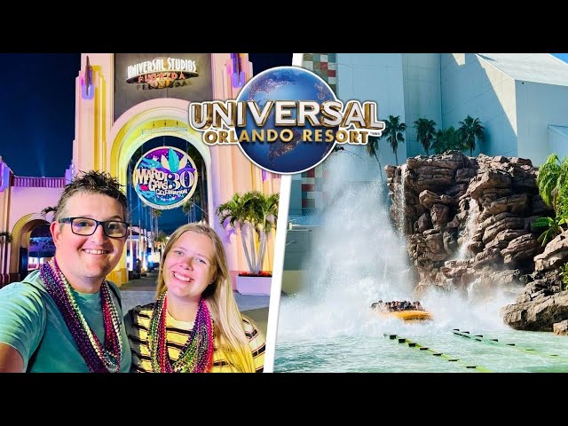 Universal Orlando Mardi Gras Is AMAZING! Our FINAL Florida Day & Charlotte's Birthday!