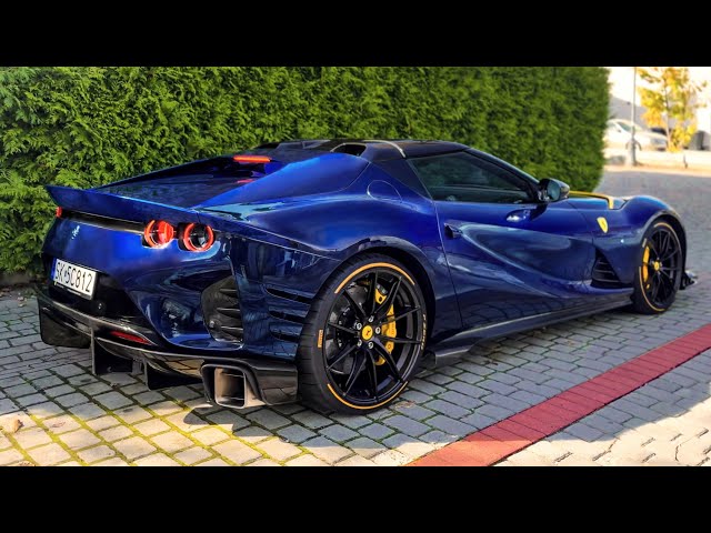 Ferrari 812 Competizione A - V12 Sound !! Start Up & Driving