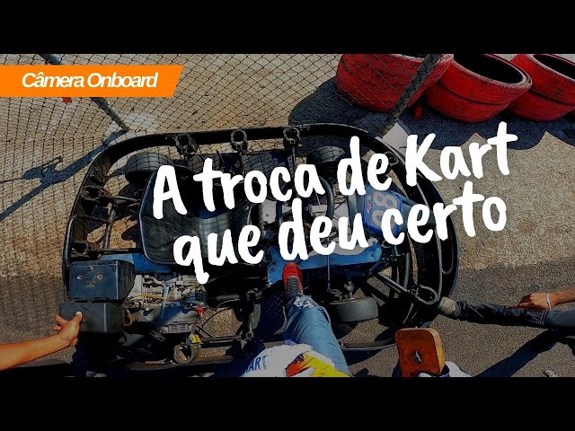 Troca de kart em Interlagos traçado 3 deu P2, largando de P15 - Kart da Baixada 6ª Etapa (Onboard)