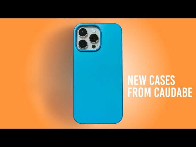 Brand New Phone Cases from Caudabe - New Bold Colors