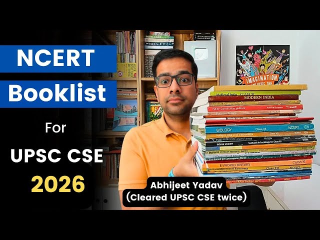 Important NCERTs for UPSC CSE | NCERT Booklist for IAS Exam