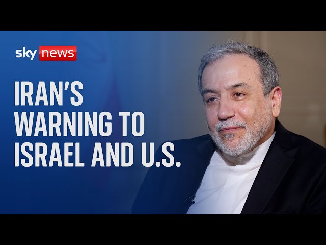 Iranian foreign minister says Israel and US would be 'crazy' to attack nuclear facilities