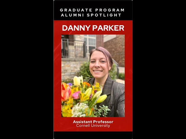 PhD Alumni Spotlight: Danny Parker (PhD'24)