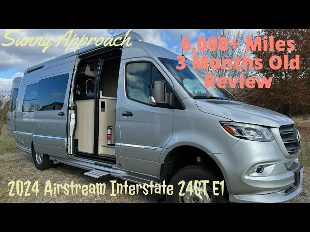 2024 Airstream Interstate 24GT with E1 package. 90-day six thousand mile review.