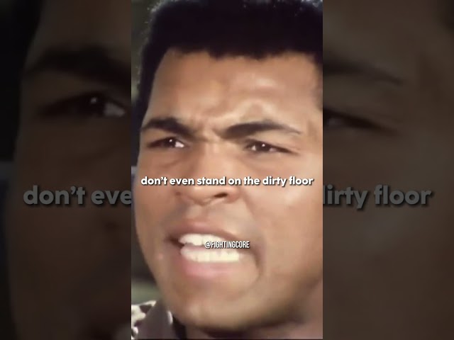 Muhammad Ali talks about praying