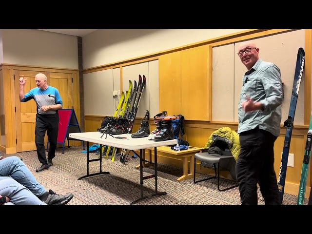 CONC hosts Intro to Backcountry Skiing w/ Mark & Woody