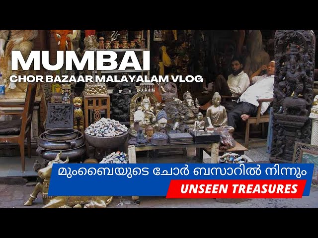 മുംബൈയുടെ ചോർ ബസാറിൽ നിന്നും UNSEEN TREASURES | Mumbai Chor Bazaar Malayalam Vlog