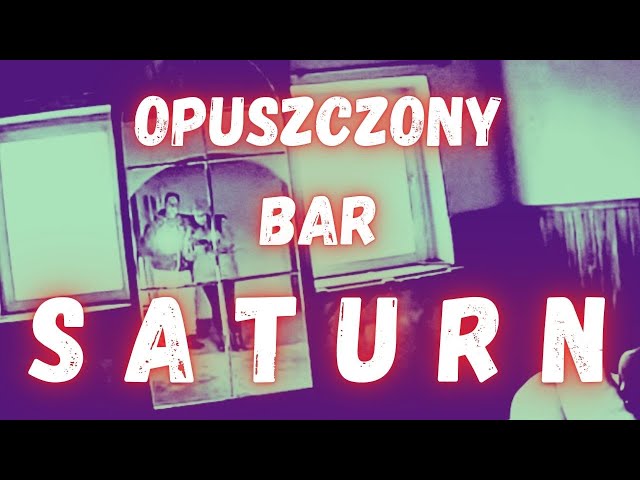 Abandoned Saturn bar. Urban exploration. Poland