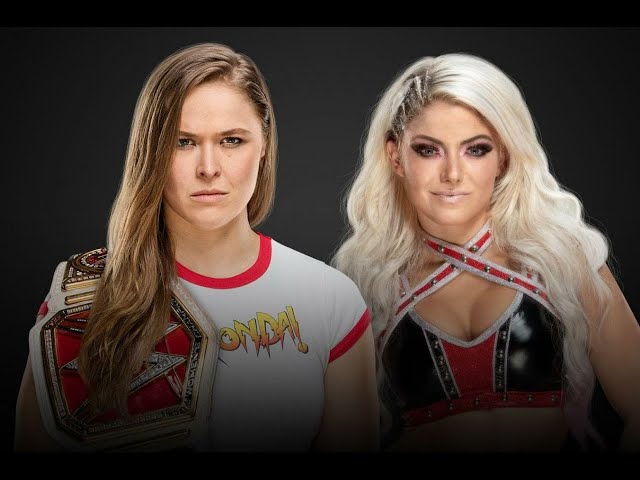 WWE Full Match - Alexa Bliss Vs. Ronda Rousey : SmackDown Live Full Match