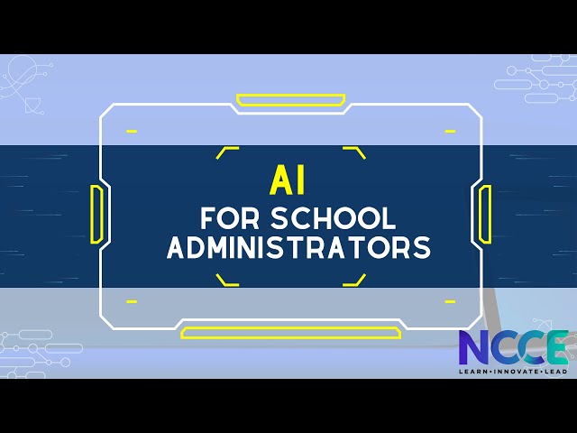 AI for School Administrators