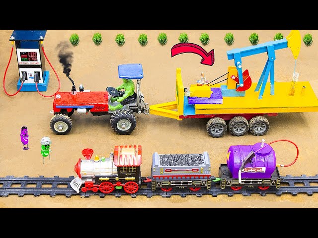 Top diy tractor making mini Delicious Ice Cream Store | DIY mini Fruits Ice Cream Machine.