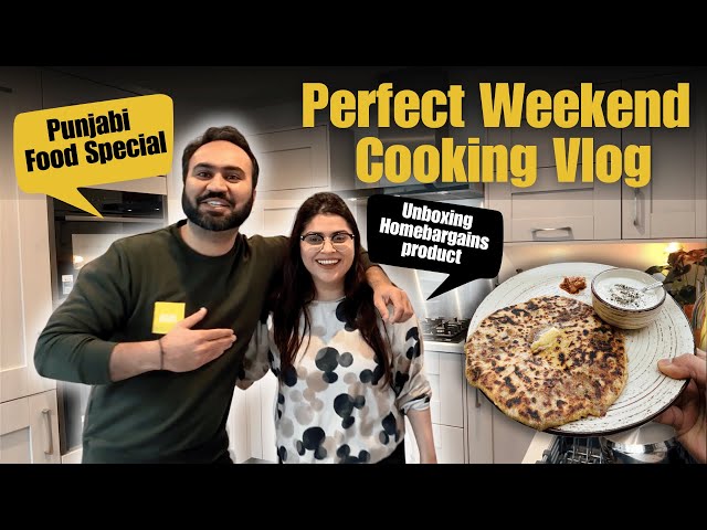 Special Cooking Vlog | Home Made Punjabi Food in UK | Indian Youtuber In England