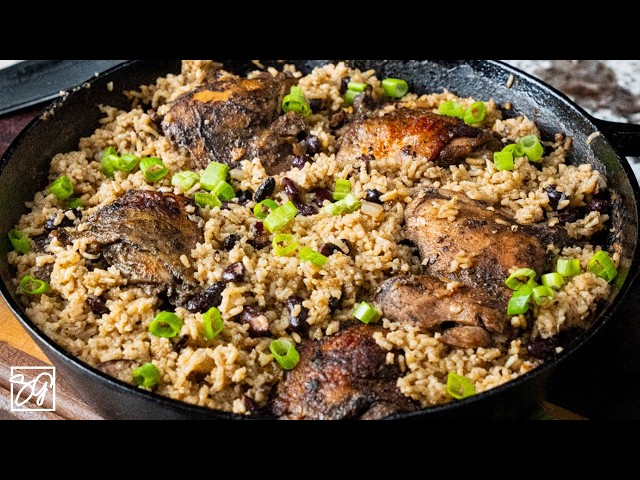 Easy One Pan Jerk Chicken and Rice