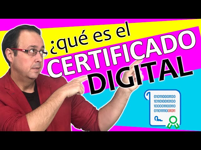 💻👩 ¿Qué es Certificado Digital?, para qué sirve?, qué tipos hay?, cómo sacarlo? DIGITALIZACIÓN PYMES