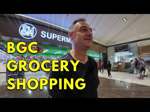 Grocery Shopping in BGC | Manila Philippines