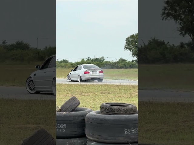 E46 1JZ T67-25G CD009 @ Thailand Circuit - Having fun fully occupied with passengers