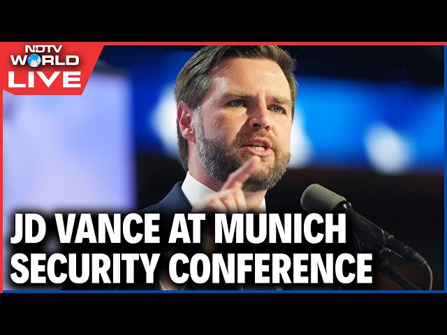 JD Vance LIVE | JD Vance Statement At Munich Security Conference | Germany | Munich LIVE