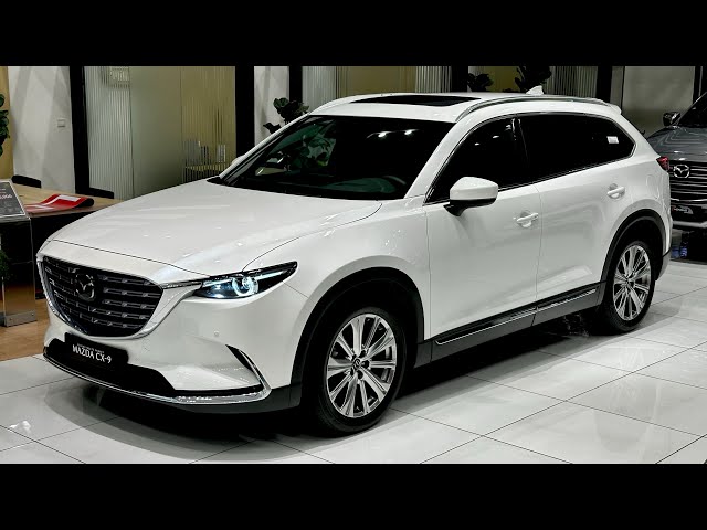 NEW 2024 MAZDA CX9 2.L SUV REVIEW INTERIOR AND EXTERIOR