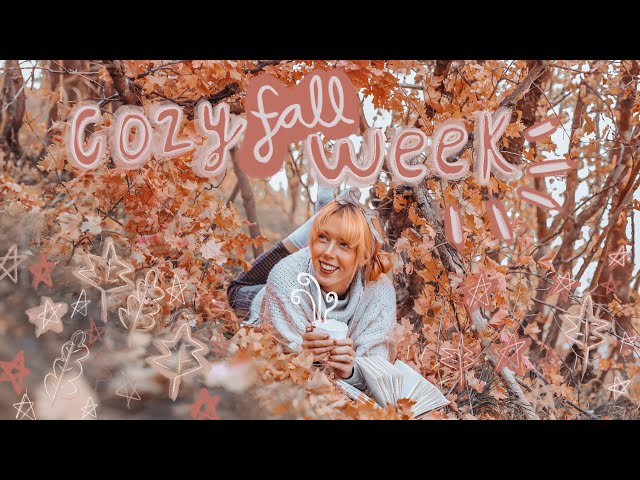 🍁A VERY COZY FALL WEEK // pumpkin muffins, forest adventures & spooky books 🍁