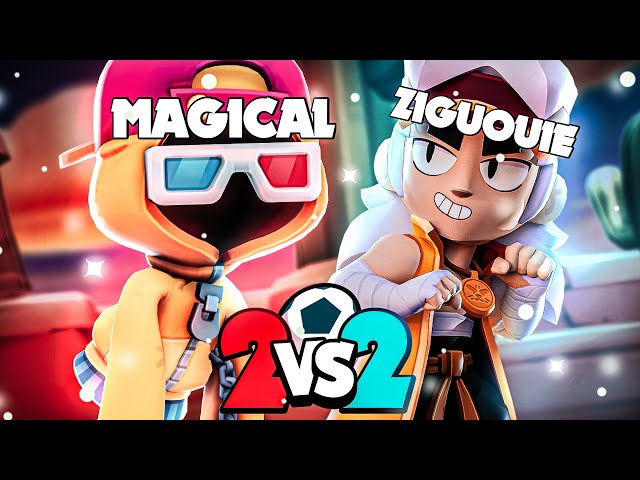 ON JOUE AU 2V2 BRAWL BALL AVEC MAGICAL🥶