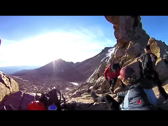 Climb Longs Peak with 360-degree views