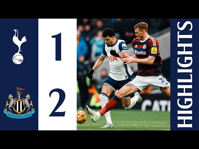 Tottenham Hotspur 1-2 Newcastle United | Premier League Highlights