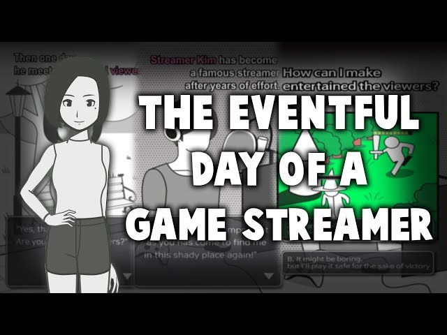 The Eventful Day of a Game Streamer | Let's Read | STREAMERS GAME LIFE!