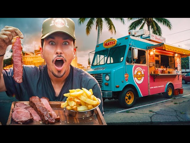 Eating At Food Trucks For 24 Hours…(Miami)