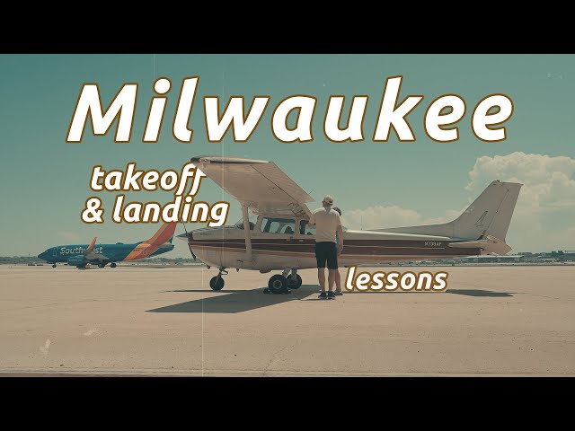 Hour 20 | Crosswind Takeoff and Landing Lessons | Milwaukee Aero