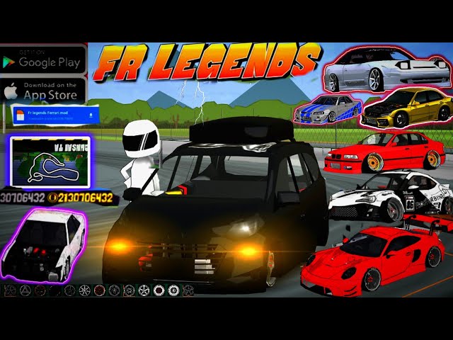 FR LEGENDS MOD PACK | AVANZA | LURUSKAN NIAT V6 |BLACK||LM3 | TOYOTA|RX7 || LBWK | GAMEPLAY