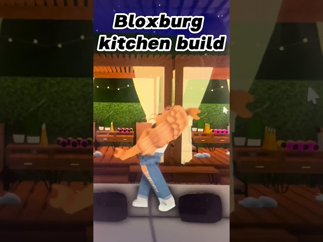 kitchen build #bloxburg